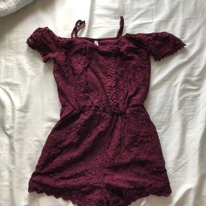 Xhilaration Lace Romper